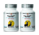 Natural Remedies Capsules - Elk Velvet Antler Health Of The Kidneys 2 Bottle. Fixed Price $108.22.