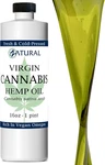Zatural Hemp Oil (455,000MG - 16OZ) 100% Pure Cold Pressed High Vegan Omegas 3 &. Fixed Price $23.99.