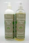 Renpure Restorative Hemp Oil Moisture Shampoo & Conditioner Set 16OZ Each New. Fixed Price $27.99.