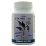 Arizona Natural Products Wild Bear's Garlic - Organic 90 Caps. Fixed Price $12.44.