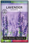 Sow Right Seeds English Lavender For Planting Non-gmo Heirloom Packet. Fixed Price $7.72.