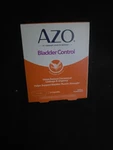 Azo Bladder Control With Go-less Supplement Capsules 72 Count. Fixed Price $21.00.