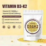 Vitamin D3 K2 10000 Iu With Coconut Oil, And Supplements, 180 Gel Caps. Fixed Price $18.99.