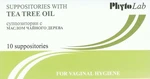 Vaginal Hygiene Suppositories With Tea Tree Oil 10 Count By Phytolab. Fixed Price $14.95.