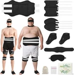 Viowey Castor Oil Pack Wrap For STOMACH,11 Pcs Black Patches Feet. Fixed Price $43.21.