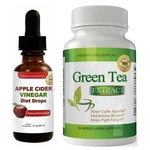 Apple Cider Vinegar Liquid Supplement & Green Tea Weight Management 60 Capsules. Fixed Price $42.23.