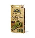 If You Care Household Gloves Latex Lightly Dusted With Cotton Medium, 1 Pair. Fixed Price $9.99.