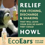 Vet Organics Ecoears Natural Dog Cleaner 8OZ, Multi-action Formula 2-PACK. Fixed Price $39.99.