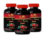 Metabolism Booster - Goji Berry 40% Extract Skin Health Supplement 3 Bottles. Fixed Price $56.55.