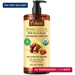 Yoken Usda Organic Jojoba Oil Cold Pressed 8 Fl Oz, 100% Pure & Natural Unrefine. Fixed Price $17.75.