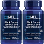 Black Seed Oil Curcumin Elite Turmeric Bottles 120SGEL Life Extension. Fixed Price $45.59.