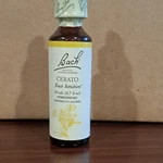 Bach Cerato Homeopathic Remedy Liquid 20ML (0.7 Fl Oz) 27% Alcohol Tension. Fixed Price $6.51.