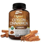 Nutriflair Organic Ceylon Cinnamon 1200MG Capsules True Verum Blood Sugar. Fixed Price $30.99.