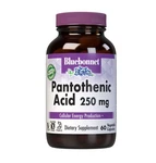 Bluebonnet Nutrition Pantothenic Acid 250 Mg Daily 60 Count (pack Of 1). Fixed Price $14.93.