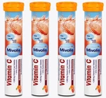 4 X 20 Pcs Mivolis Vitamin Effervescent Tablets Action. Fixed Price $32.99.