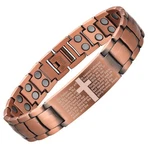Magenergy Bracelet For Men, Count (pack Of 1), Copper-matthew 6:9-13. Fixed Price $43.85.