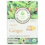 Organic Ginger Tea 16 Bags By Traditional Medicinals. Fixed Price $13.21.