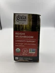 Gaia Herbs Reishi Mushroom Organic 40 Vegan Capsules Supplement Exp 06/27. Fixed Price $31.99.