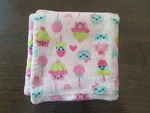 Baby Gear Blanket Pink Green Lollipops Cupcakes Ice Cream Security Lovey 40"30". Fixed Price $33.49.