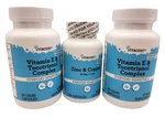 2) Vitacost Vitamin & Tocotrienol Complex - 60 Caps Plus 100 Zinc Copper. Fixed Price $34.00.
