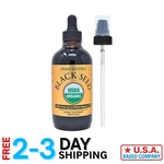 High Thymoquinone Organic Black Seed Oil 4OZ - Cold Pressed Liquid For Wellness. Fixed Price $32.98.