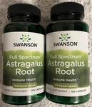 Swanson Astragalus Root 470 Mg 2X 100 Caps Energy Boost Immune System. Fixed Price $16.75.
