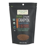 Frontier Co-op Organic Fairtrade Ground Ceylon Cinnamon Powder (5.57 Oz. (158G). Fixed Price $19.98.