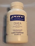 Pure Encapsulations Dhea 25 Mg, 60 Capsules Dietary Supplement. Fixed Price $27.00.