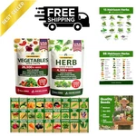 32,000+ Non-gmo Heirloom Survival Seeds Indoor & Outdoor Planting Starter Set. Fixed Price $75.99.