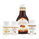 New Forever Living Bee Your Best Kit, Honey, Royal Jelly, Pollen, Propol. Fixed Price $62.95.