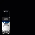Project Source Gloss Black Oil-based Spray Paint Net Wt. 10-OZ. Fixed Price $5.46.