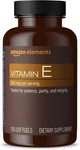 Amazon Elements Vitamin E, 400 Iu, 100 Softgels, Count (pack 1). Fixed Price $14.81.