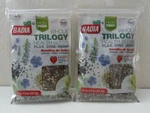 Bags Badia Whole Trilogy Seeds Flax, Chia & Hemp Health 1.5 Oz (42.5 G). Fixed Price $12.00.