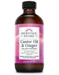 Heritage Store Castor Oil & Ginger - Cold Pressed Organic Pack Wrap. Fixed Price $33.69.