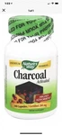 Activated Charcoal 100 Caps Nature's Way 560 Mg Free Fast Shipping. Fixed Price $16.99.
