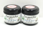 2 Qty Naturulz Congest Aid Chest & Sinus Cream W/ Peppermint Eucalyptus New. Fixed Price $24.99.