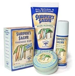 Island Soap & Candle Works Surfer's Salve Variety Set. Fixed Price $44.99.