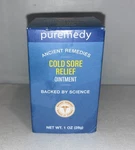 Puremedy Cold Sore Relief Ointment - Net Wt. Oz Exp. 11/2027. Fixed Price $15.30.