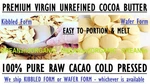 Raw Cocoa Cacao Butter Wafers 100% Pure Premium Cold Pressed Greenandorganic. Fixed Price $105.87.