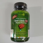 Irwin Naturals Steel Libido Red Supplement Softgels 75 Count Exp 2027+. Fixed Price $21.49.