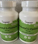 Vitacost N-acetyl L-cysteine Antioxidant Support 600 Mg 240 Capsules Bottles. Fixed Price $24.95.