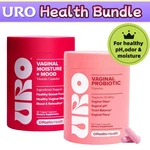 Uro Health Bundle: Vaginal Moisture & Mood 60CT + Probiotics. Fixed Price $15.99.