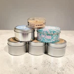Woodwick Rosy Rings Candlecopia Mixed Lot Soy Wax Tin Candles Beach Boho. Fixed Price $14.39.