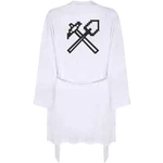 Small '8-BIT Mining Tools' Adult Dressing Robe / Gown (RO00118298). Fixed Price $40.20.
