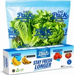 Freshpack 247 Reusable Produce Bags Size M 10 X 12 In, Gallon 20 Green. Fixed Price $42.48.