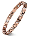 Feraco Pure Copper Bracelets For Women, Ultra Strength 8.66 Inches,. Fixed Price $38.65.