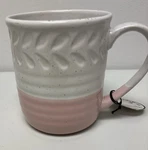 Heartland Hive Pink / Cream Two Tone Mug 20 Oz.. Fixed Price $16.00.
