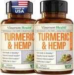Turmeric Curcumin Supplement With Hemp Seeds & Lemon Balm Extract Joint Heal. Fixed Price $47.49.
