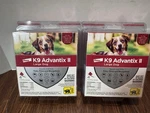 K9 Advantix Ii For Large Dogs 21-55LBS. 4 Doses Each Box (8 Total). Fixed Price $75.00.
