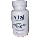 Vital Nutrients Ultra Pure , Vegan Omega Spm+ 90 Softgels Exp 12/26. Fixed Price $29.95.